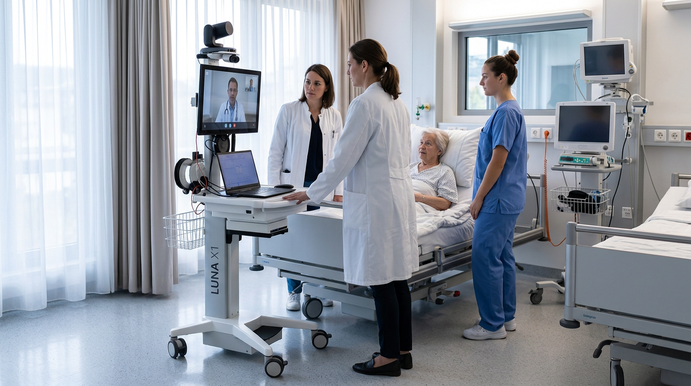 LUNA X1 im klinischen Einsatz — Fachexpertise direkt am Patientenbett